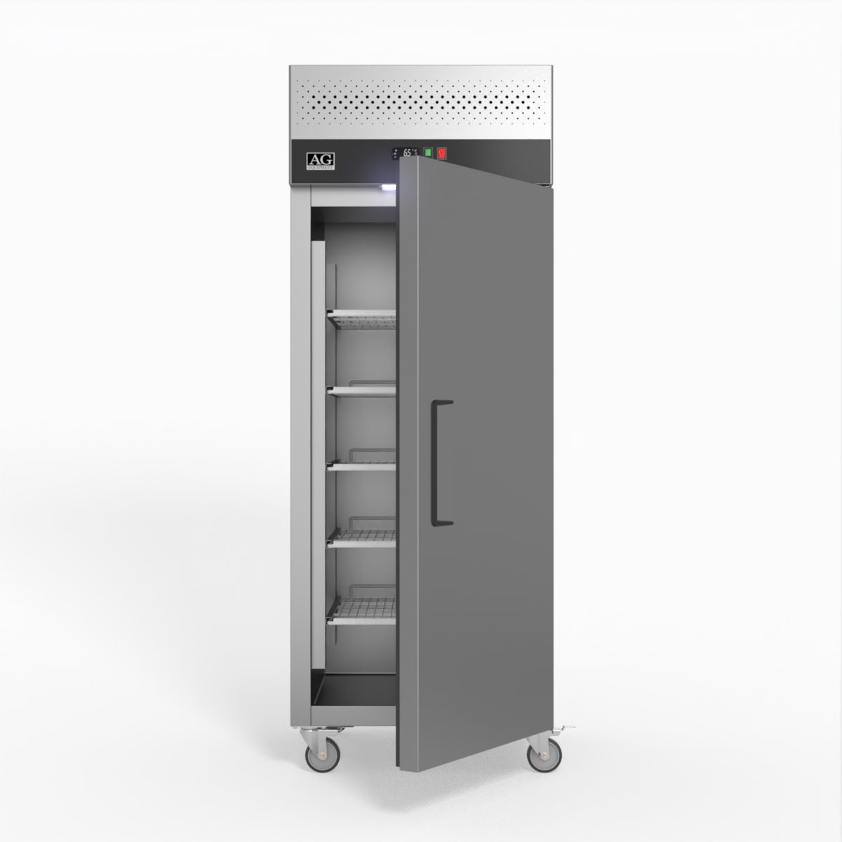 AG 650 Litre Upright Stainless Steel Door Freezer GNX650BT