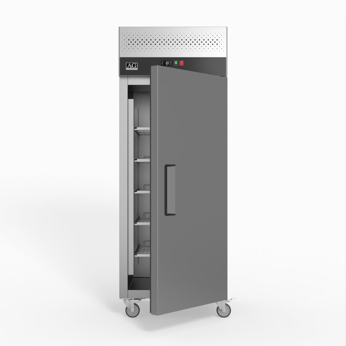 AG 650 Litre Upright Stainless Steel Door Freezer GNX650BT