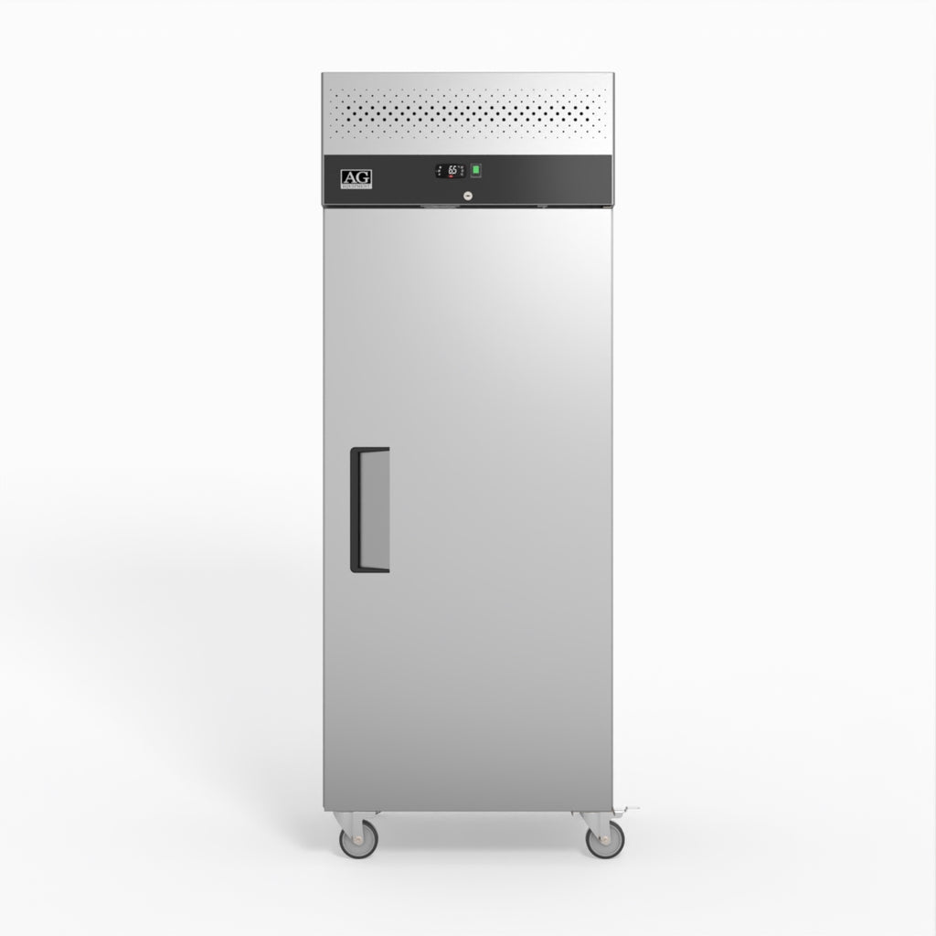 AG 650 Litre Upright Stainless Steel Door Fridge GNX650TN
