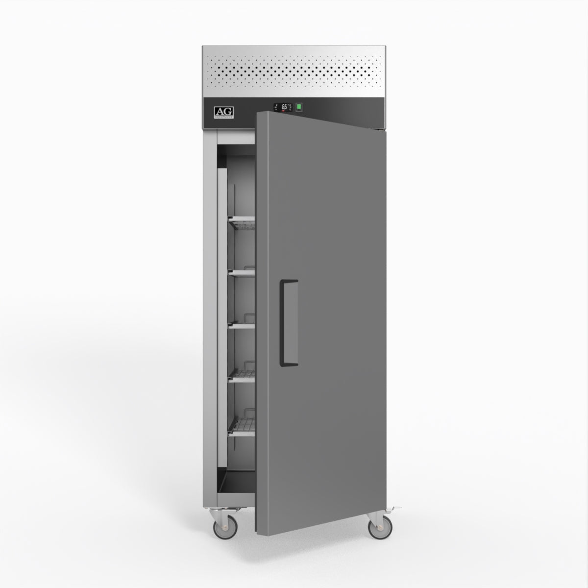 AG 650 Litre Upright Stainless Steel Door Fridge GNX650TN