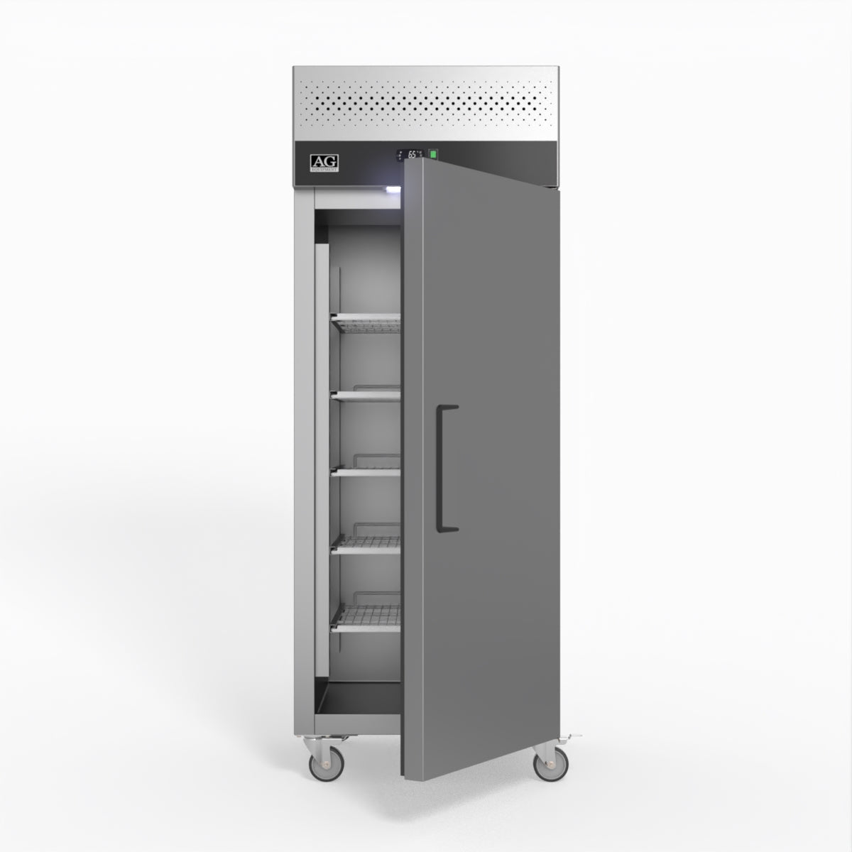 AG 650 Litre Upright Stainless Steel Door Fridge GNX650TN