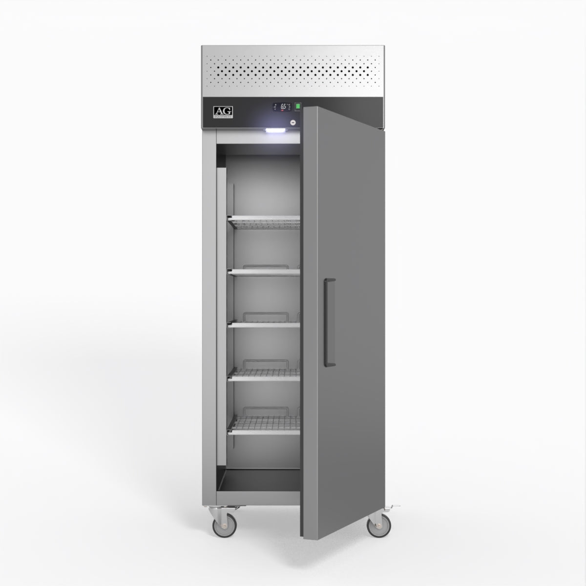 AG 650 Litre Upright Stainless Steel Door Fridge GNX650TN