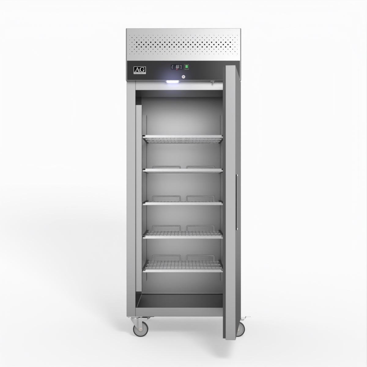 AG 650 Litre Upright Stainless Steel Door Fridge GNX650TN