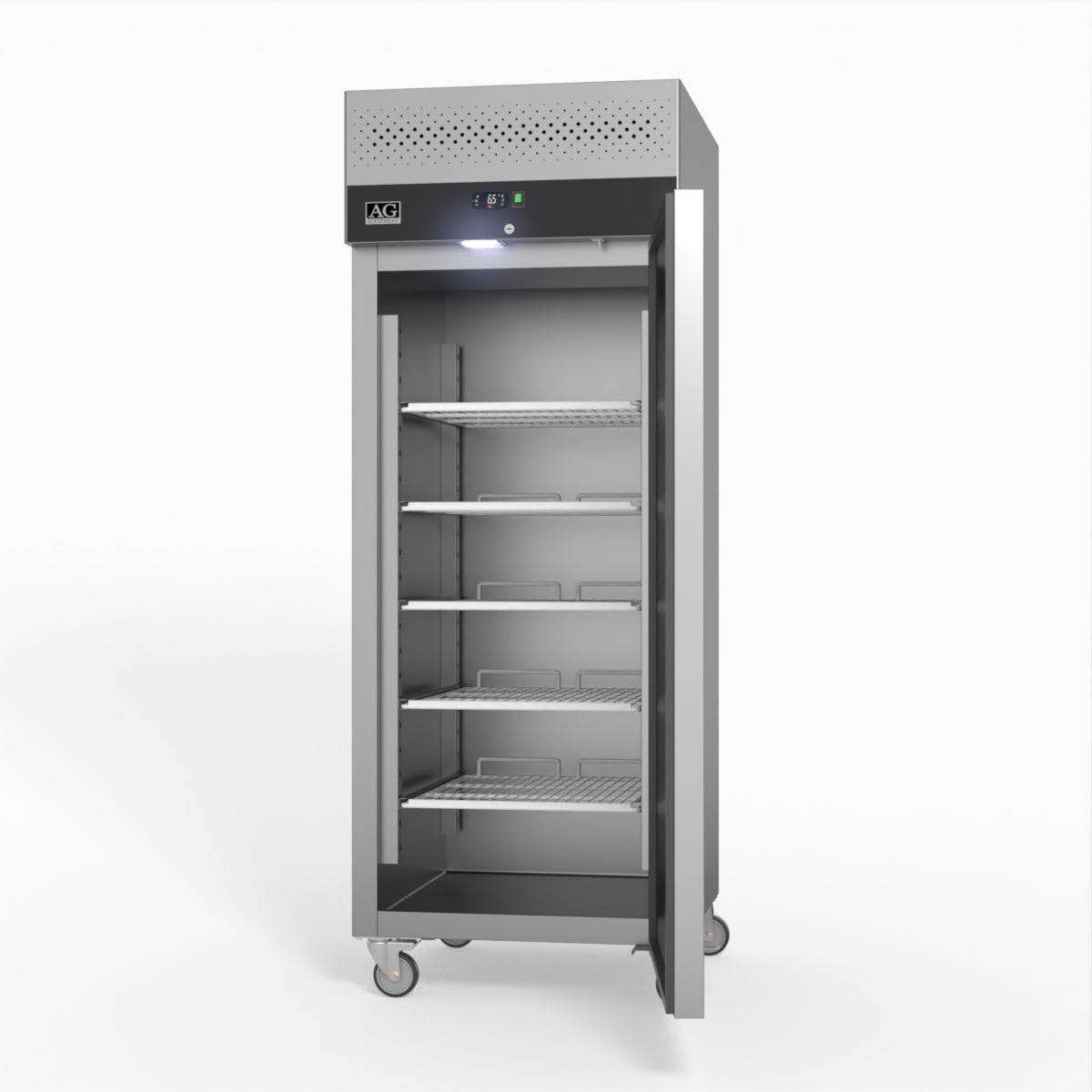 AG 650 Litre Upright Stainless Steel Door Fridge GNX650TN