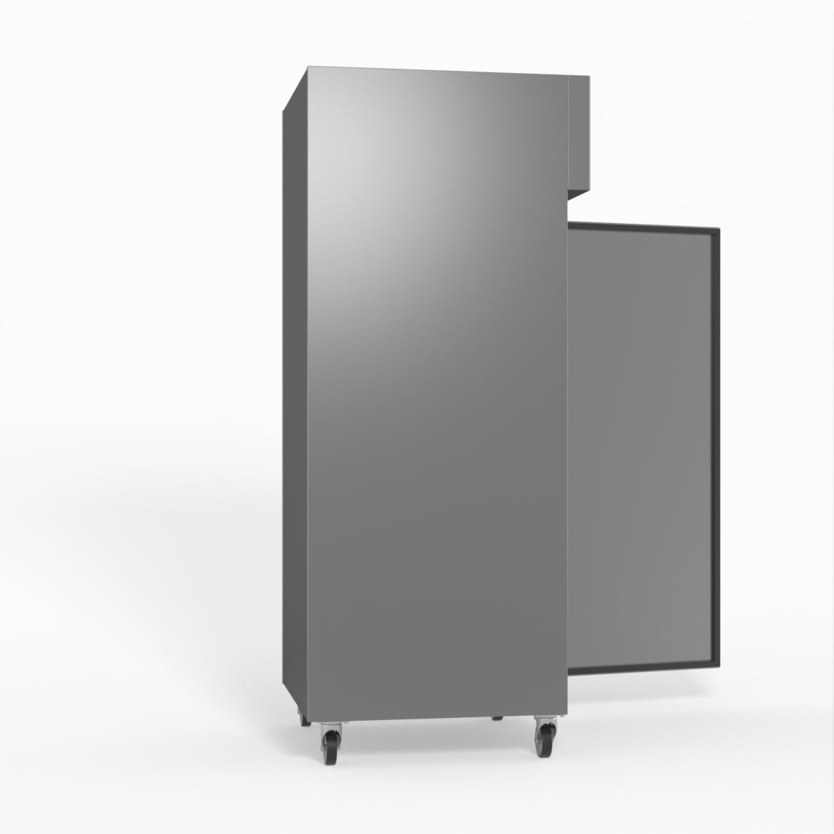AG 650 Litre Upright Stainless Steel Door Fridge GNX650TN