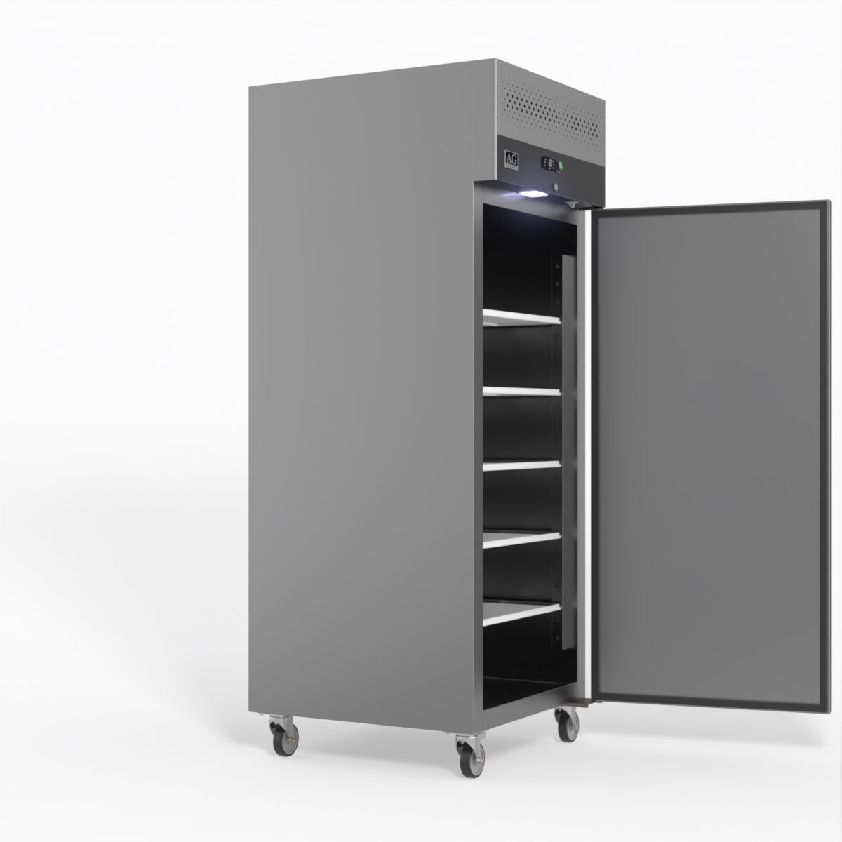 AG 650 Litre Upright Stainless Steel Door Fridge GNX650TN