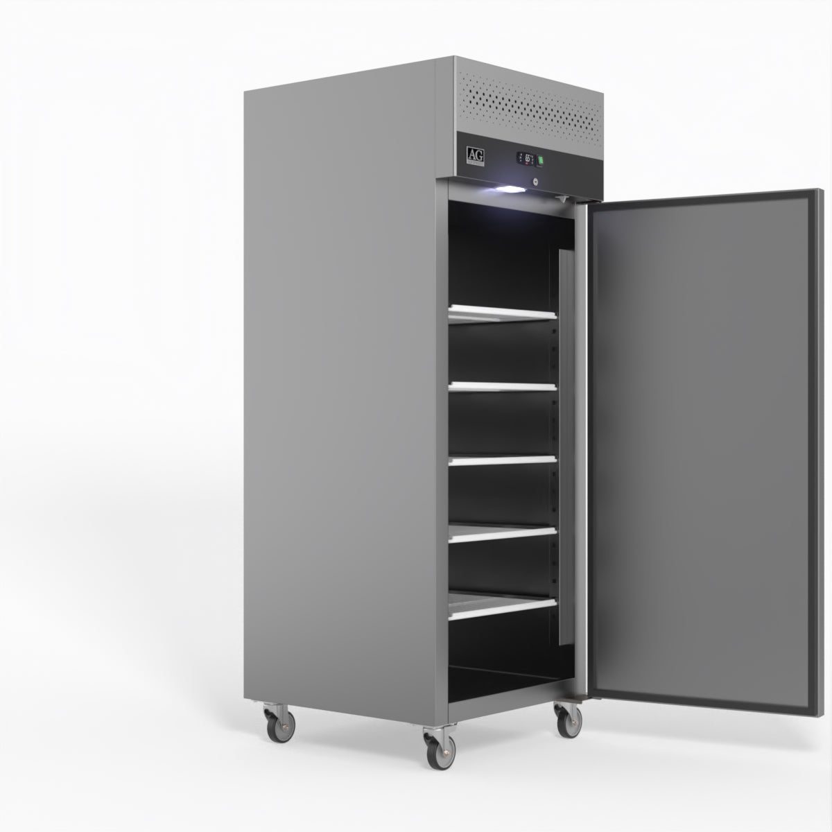 AG 650 Litre Upright Stainless Steel Door Fridge GNX650TN