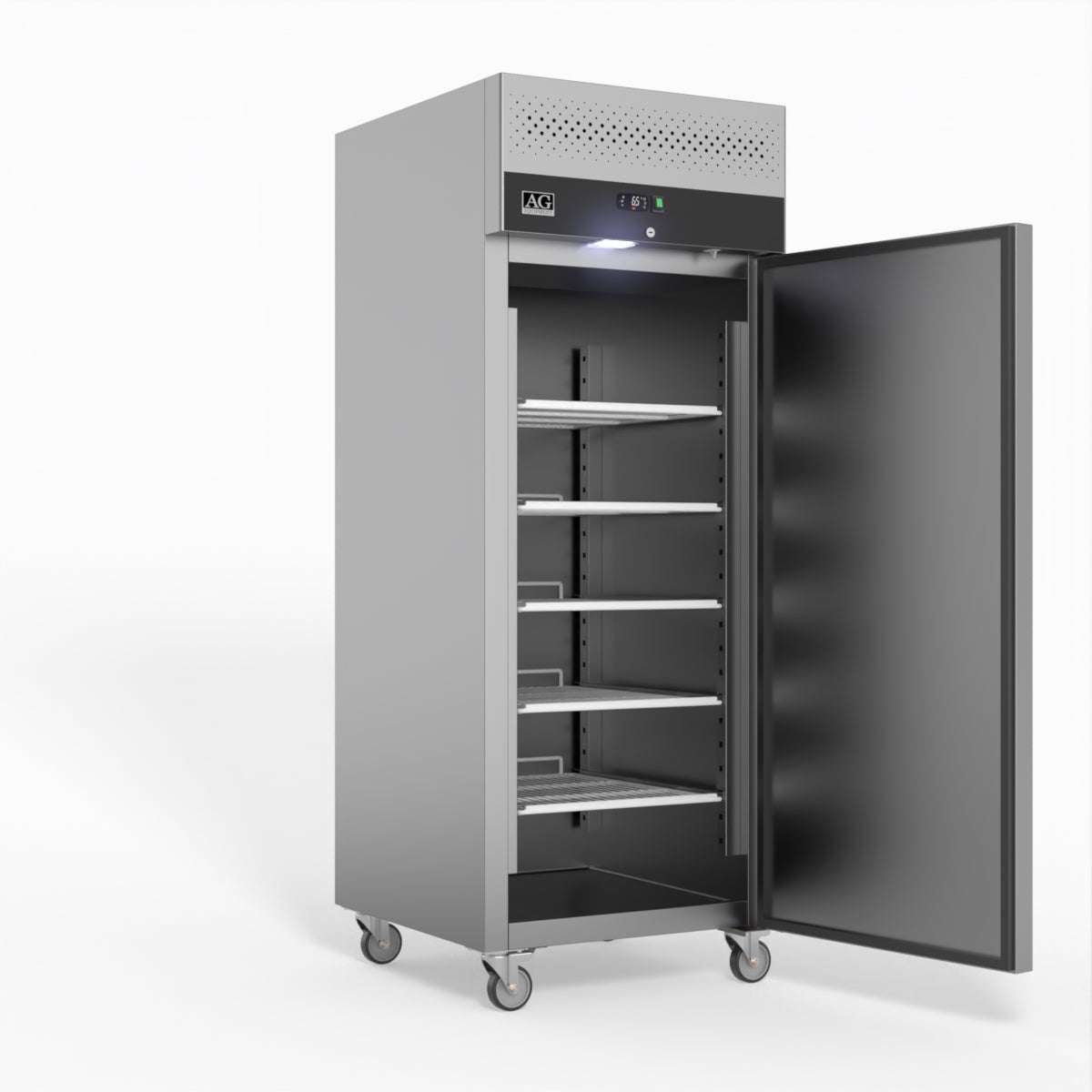 AG 650 Litre Upright Stainless Steel Door Fridge GNX650TN