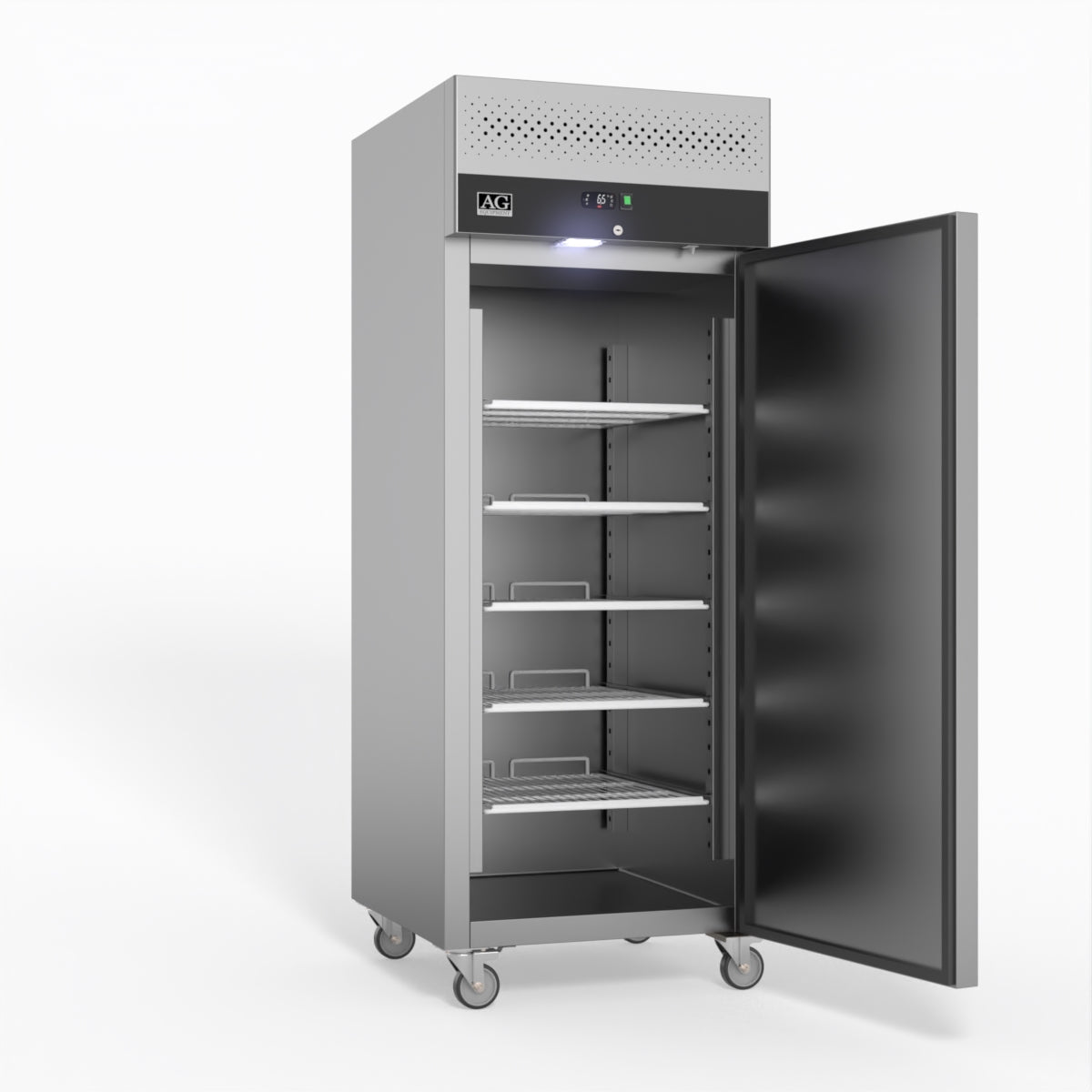 AG 650 Litre Upright Stainless Steel Door Fridge GNX650TN