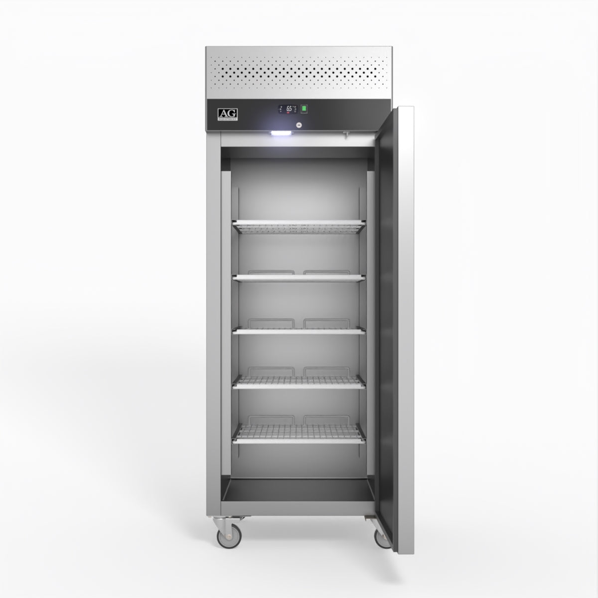 AG 650 Litre Upright Stainless Steel Door Fridge GNX650TN