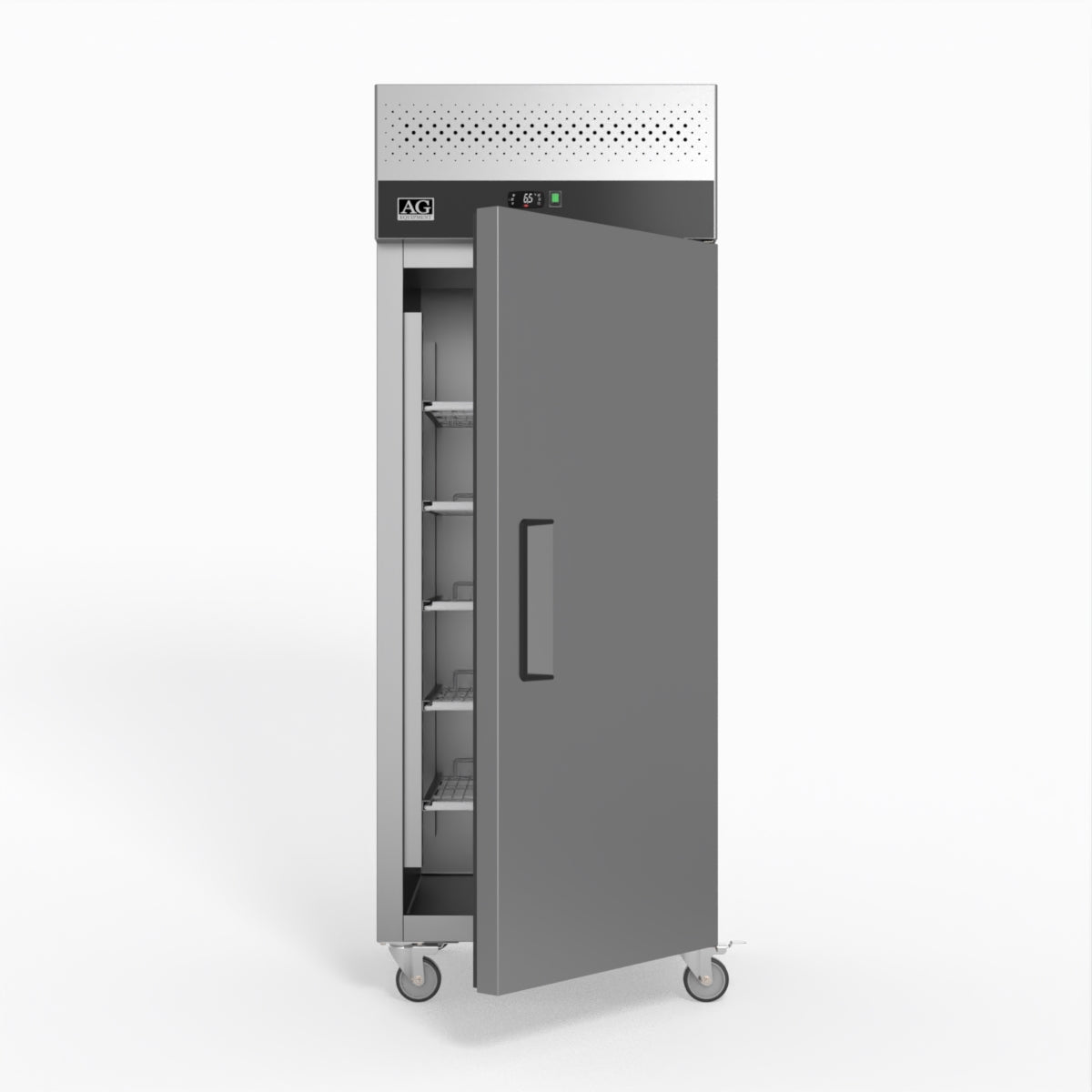 AG 650 Litre Upright Stainless Steel Door Fridge GNX650TN