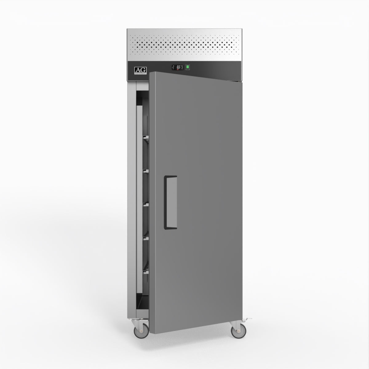 AG 650 Litre Upright Stainless Steel Door Fridge GNX650TN