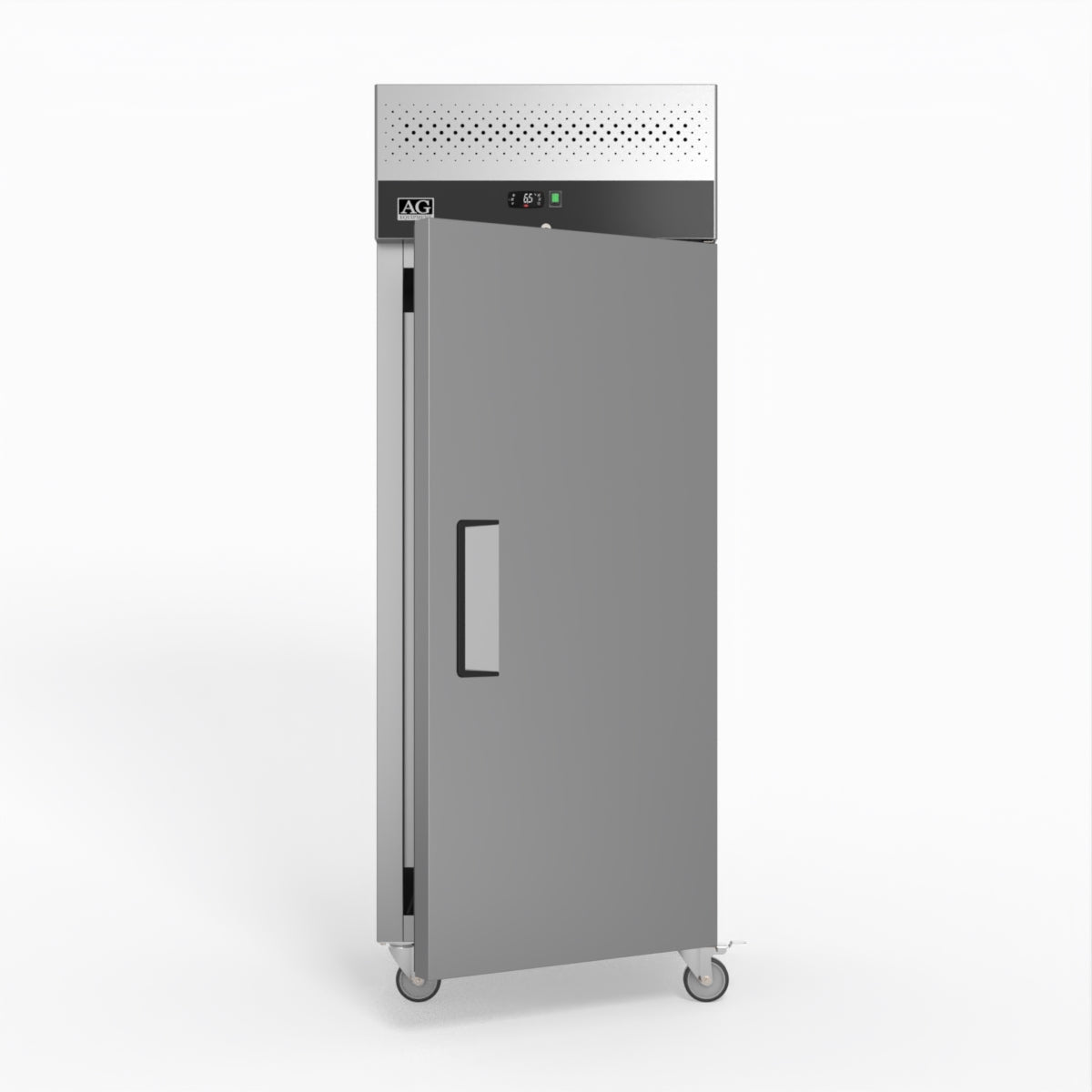 AG 650 Litre Upright Stainless Steel Door Fridge GNX650TN