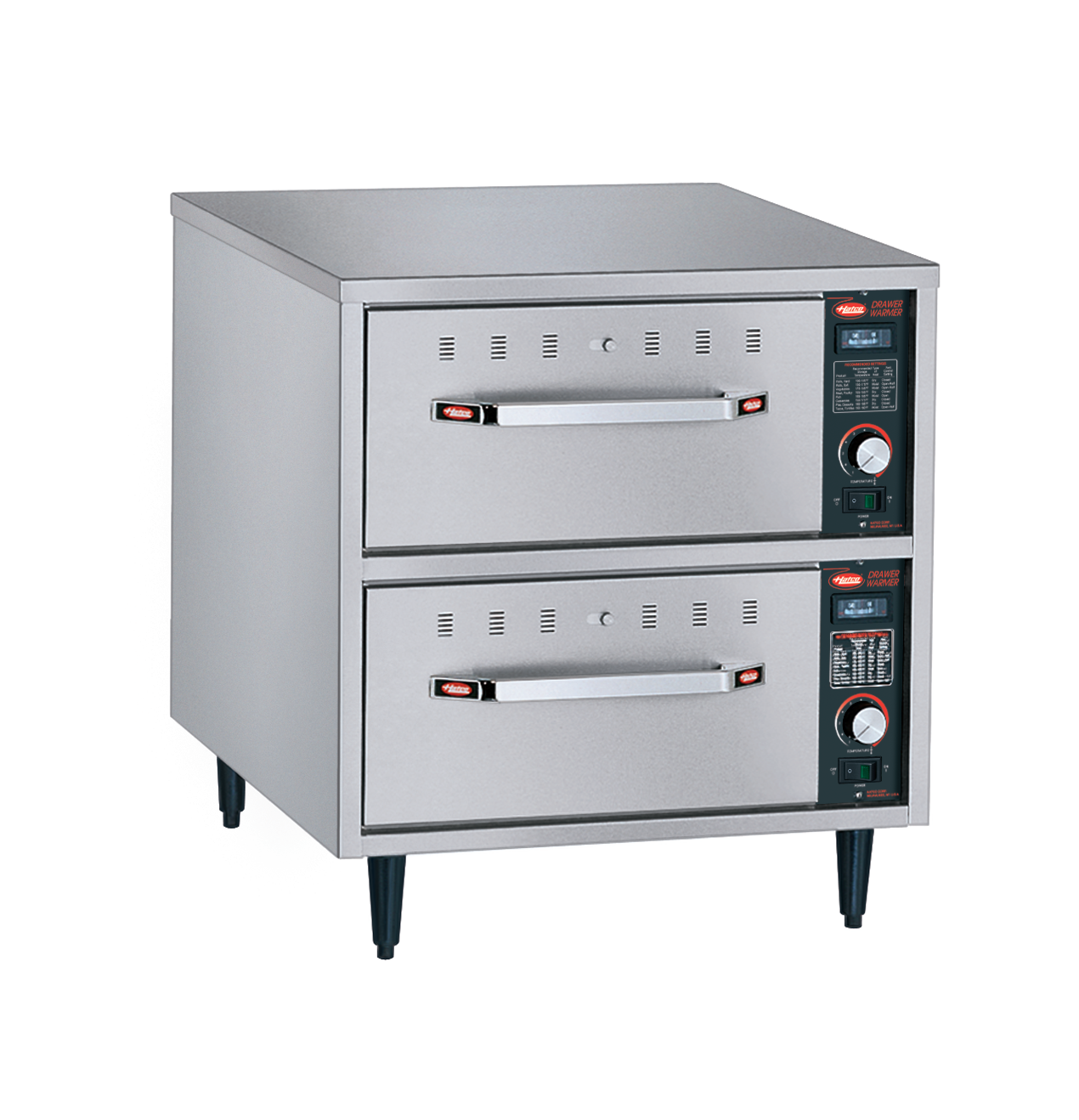 Hatco Free Standing Narrow Drawer Warmer with Digital Control