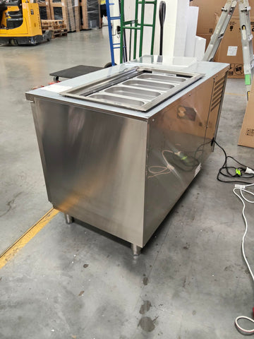 CLEARANCE - Two Solid Door Salad Preparation Drop-in Collar GN1/3 Fridge - PG13.PPS.DC.2.SD-QA250911387