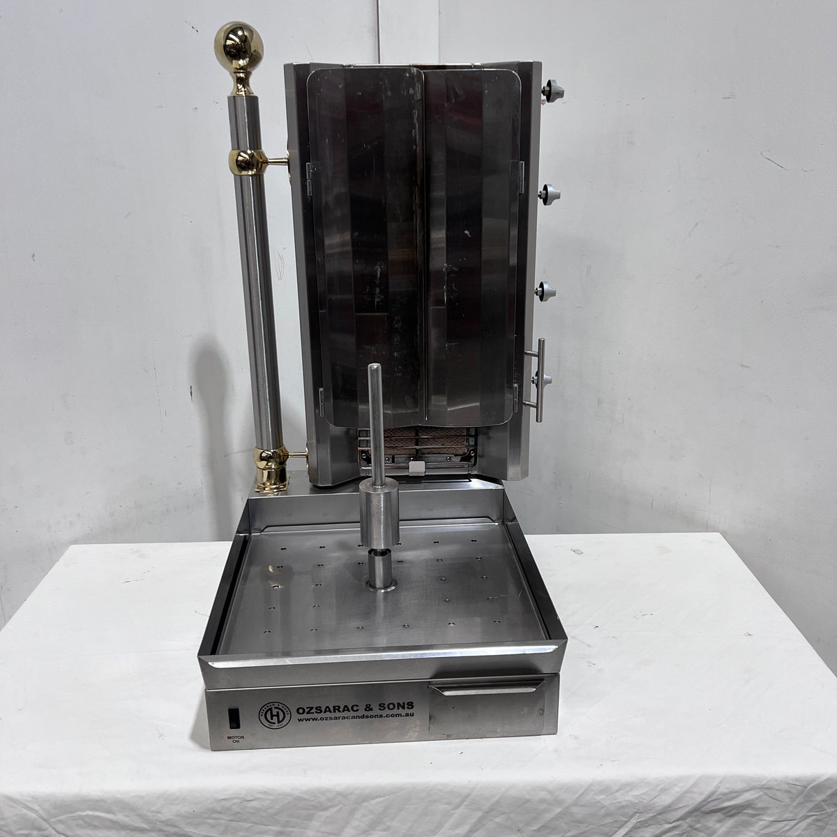 Ozsarac & Sons and Sons HO4-BMS 4 Burner Kebab Machine - 861112