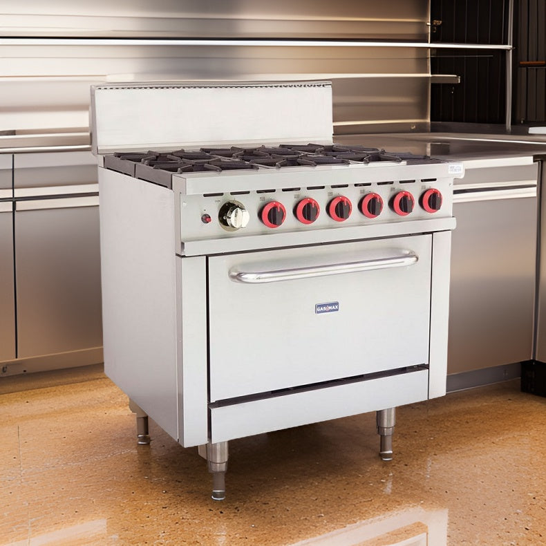 GasMAX 6 Burner With Oven Flame Failure GBS6TSLPG