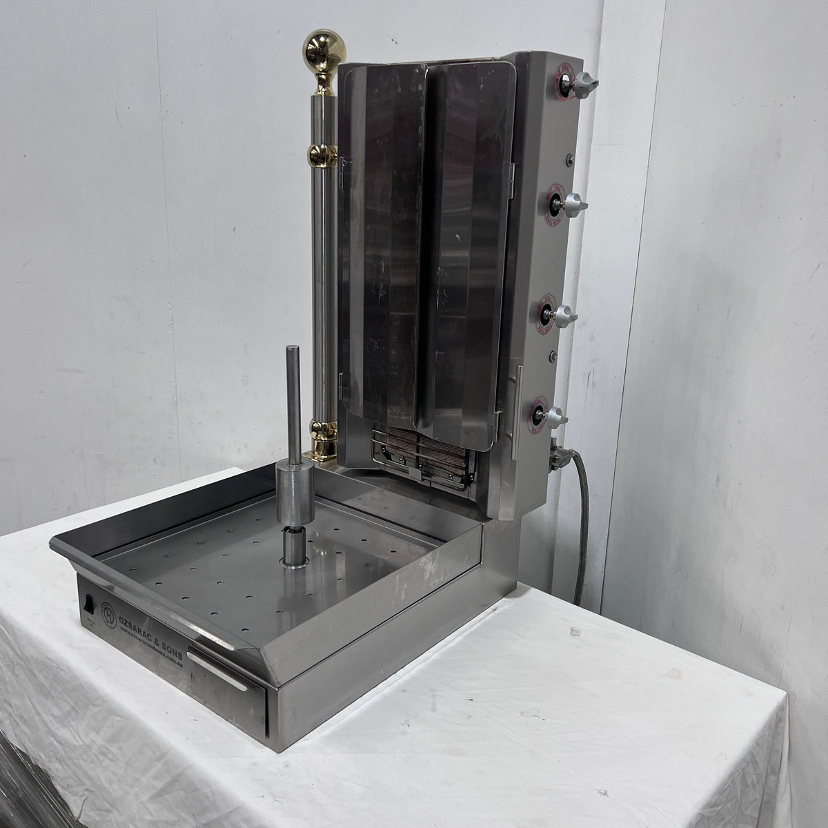 Ozsarac & Sons and Sons HO4-BMS 4 Burner Kebab Machine - 861112
