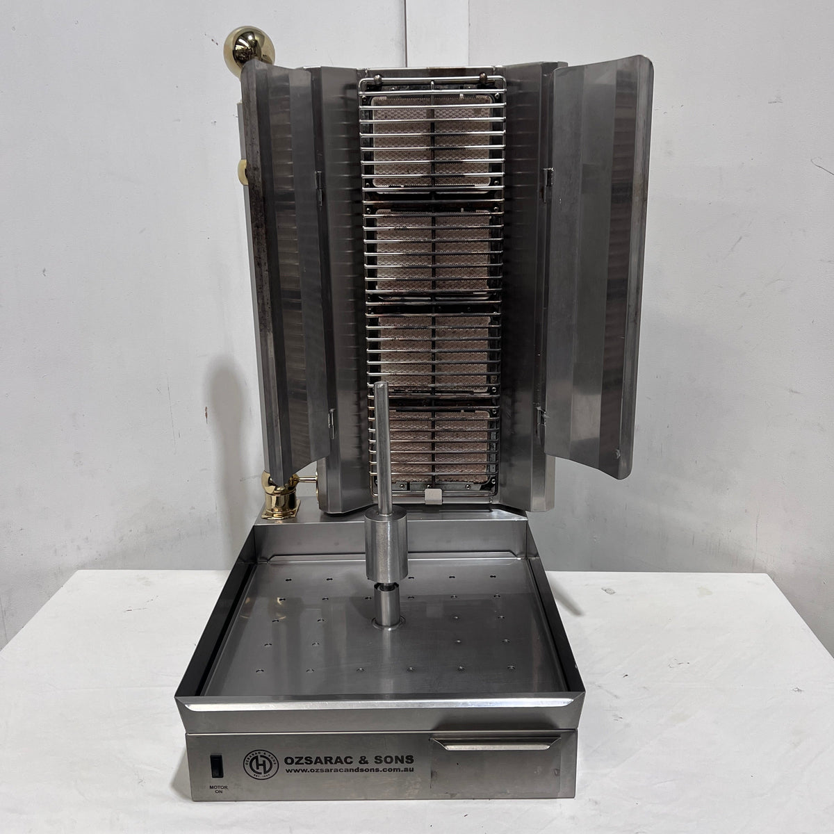 Ozsarac & Sons and Sons HO4-BMS 4 Burner Kebab Machine - 861112