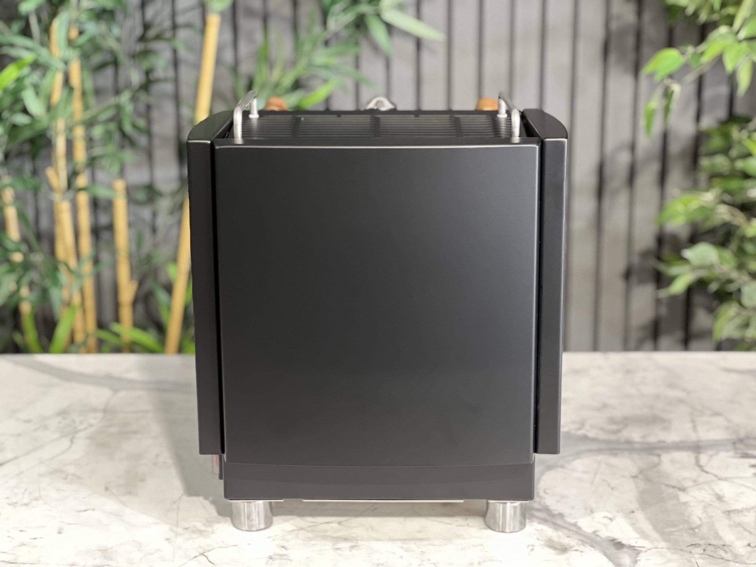 Izzo Alex Duetto IV PLUS black - 1 Group Commercial Espresso Machine - Timber