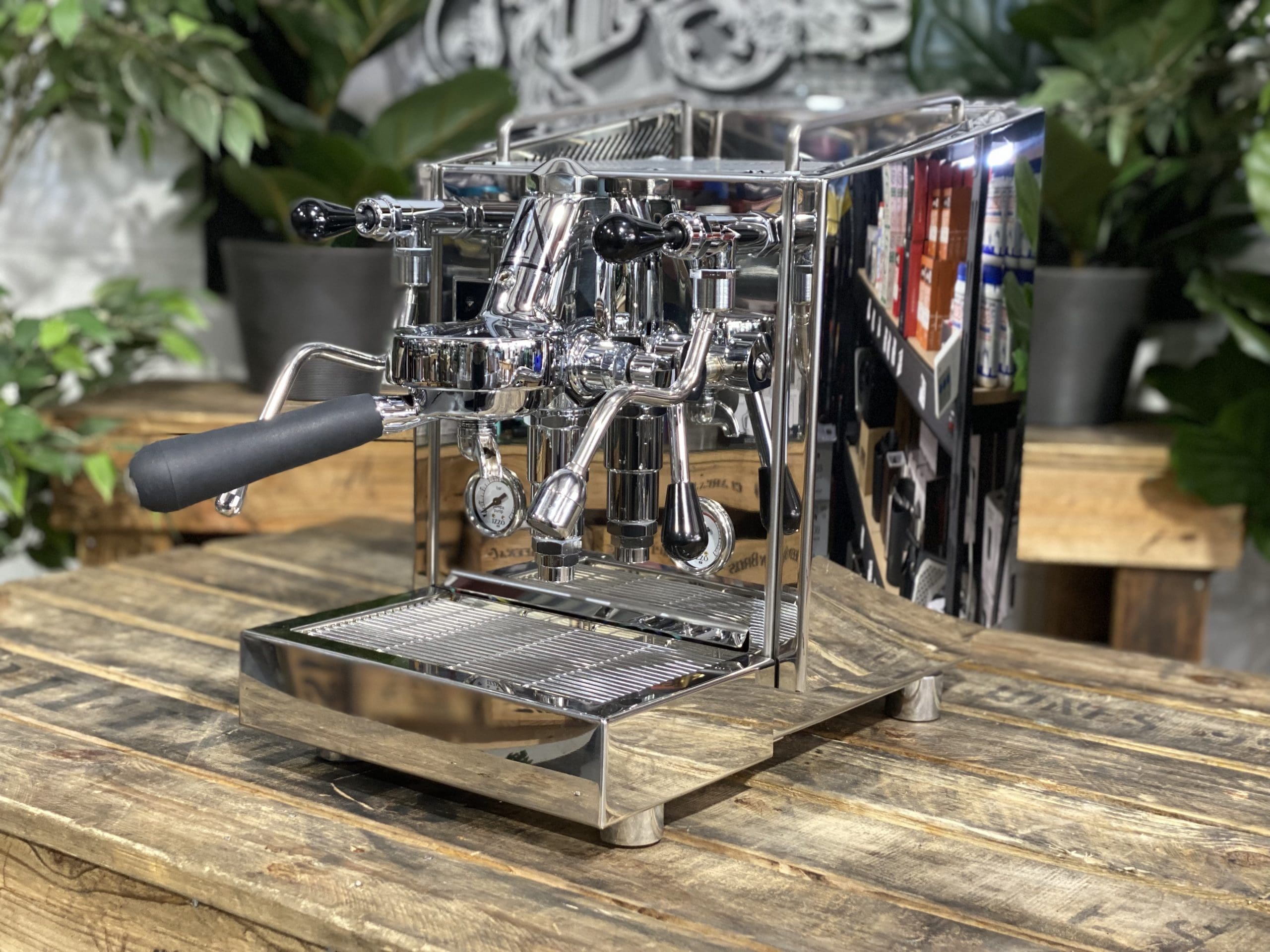 Izzo ViVi Duetto Dual Boiler - 1 Group Commercial Espresso Machine - Stainless