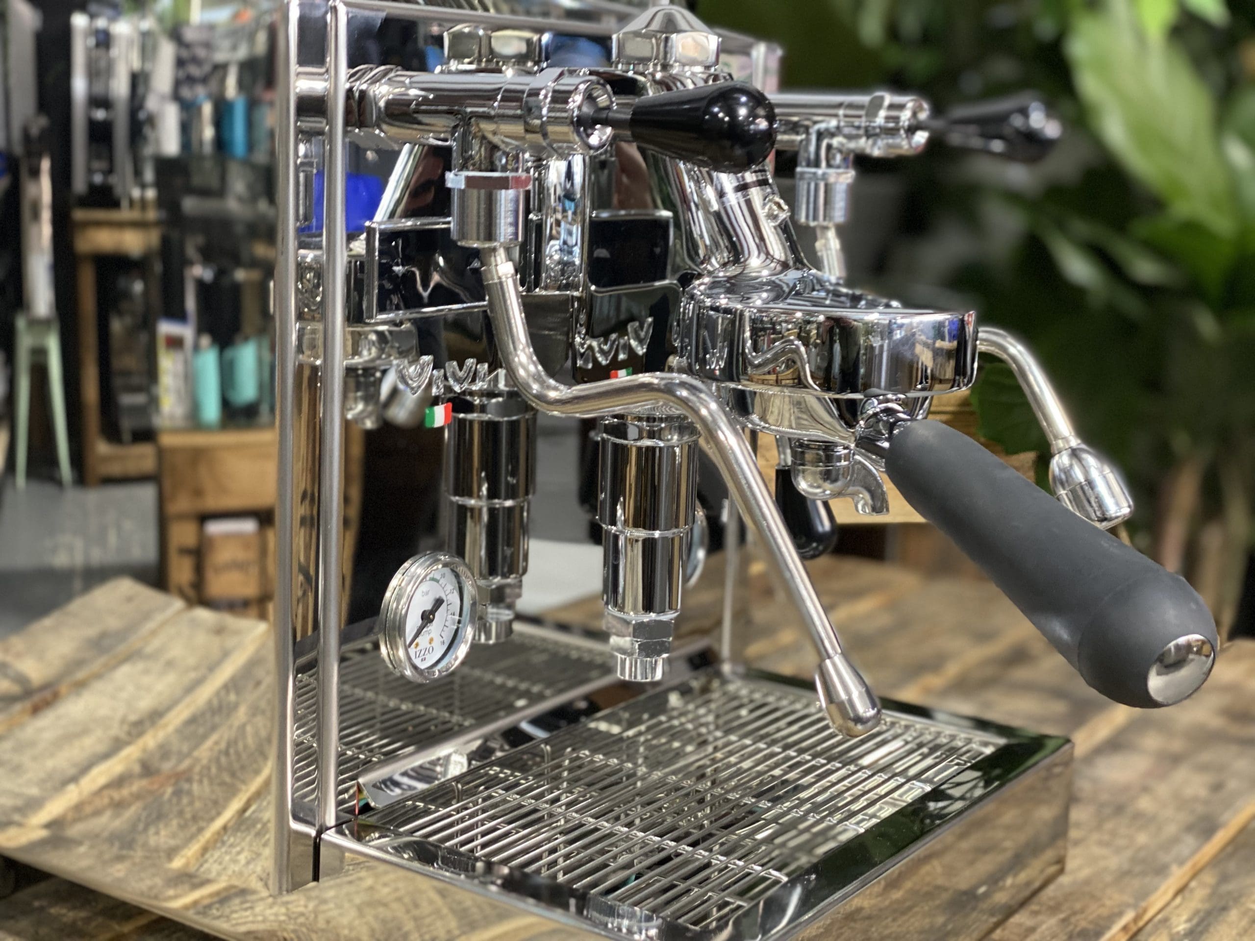 Izzo ViVi Duetto Dual Boiler - 1 Group Commercial Espresso Machine - Stainless