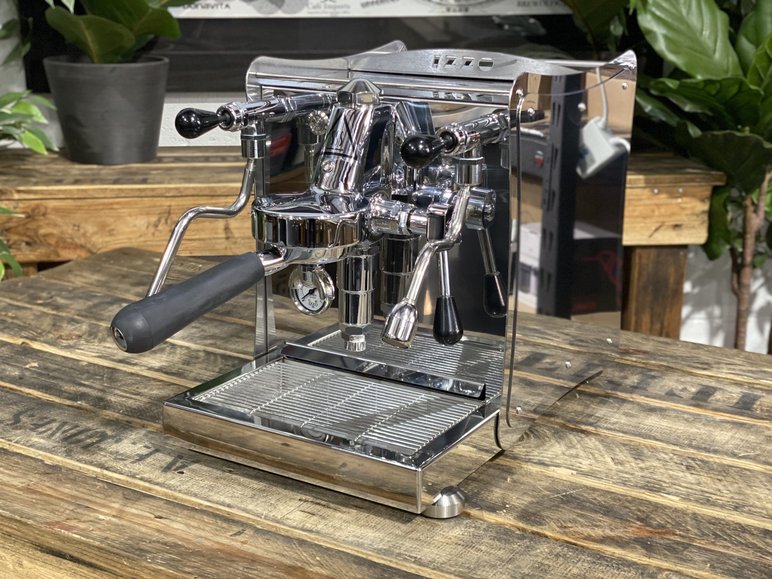 Izzo Vivi Flat - 1 Group Commercial Espresso Machine - Stainless