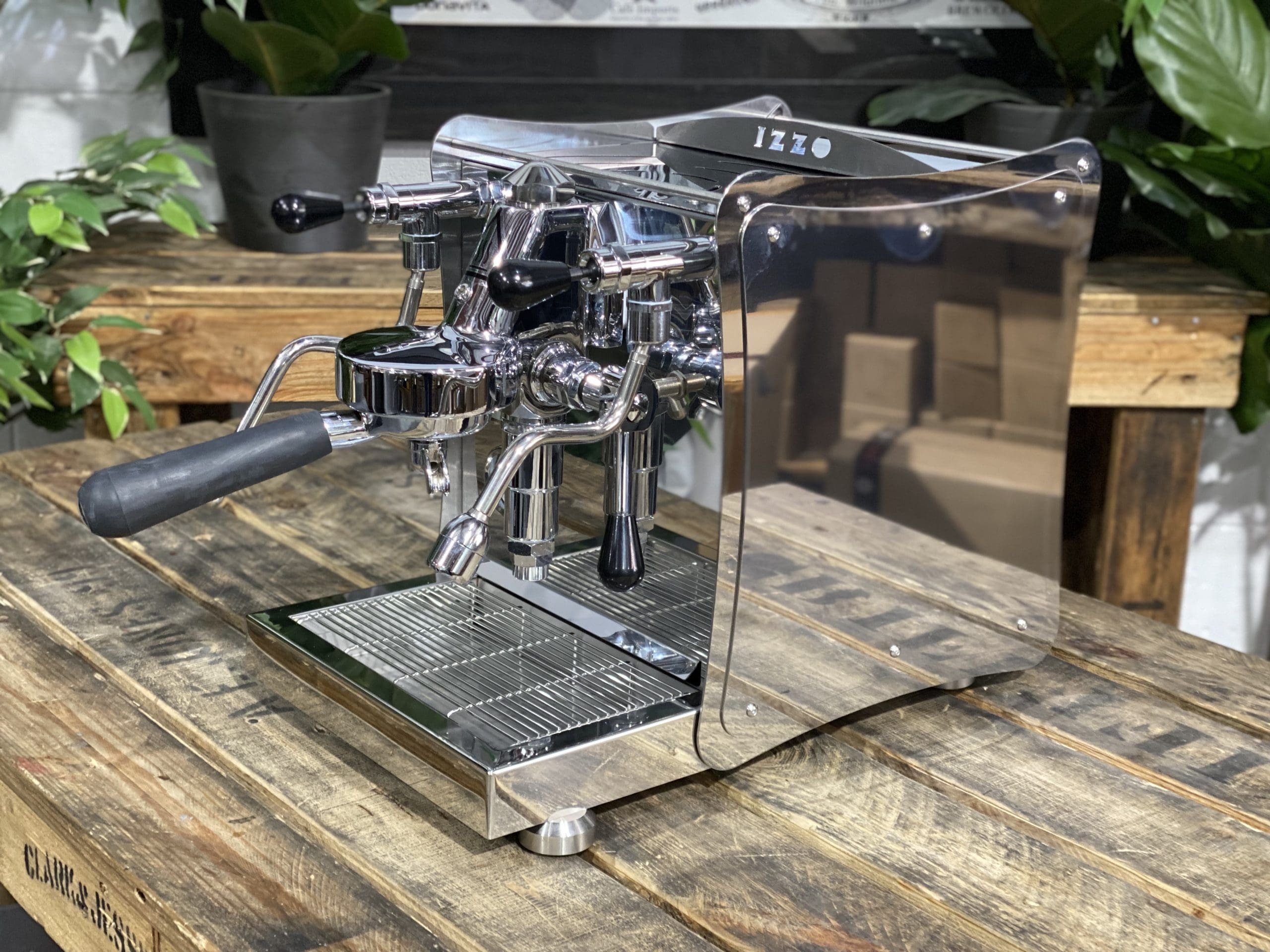 Izzo Vivi Flat - 1 Group Commercial Espresso Machine - Stainless