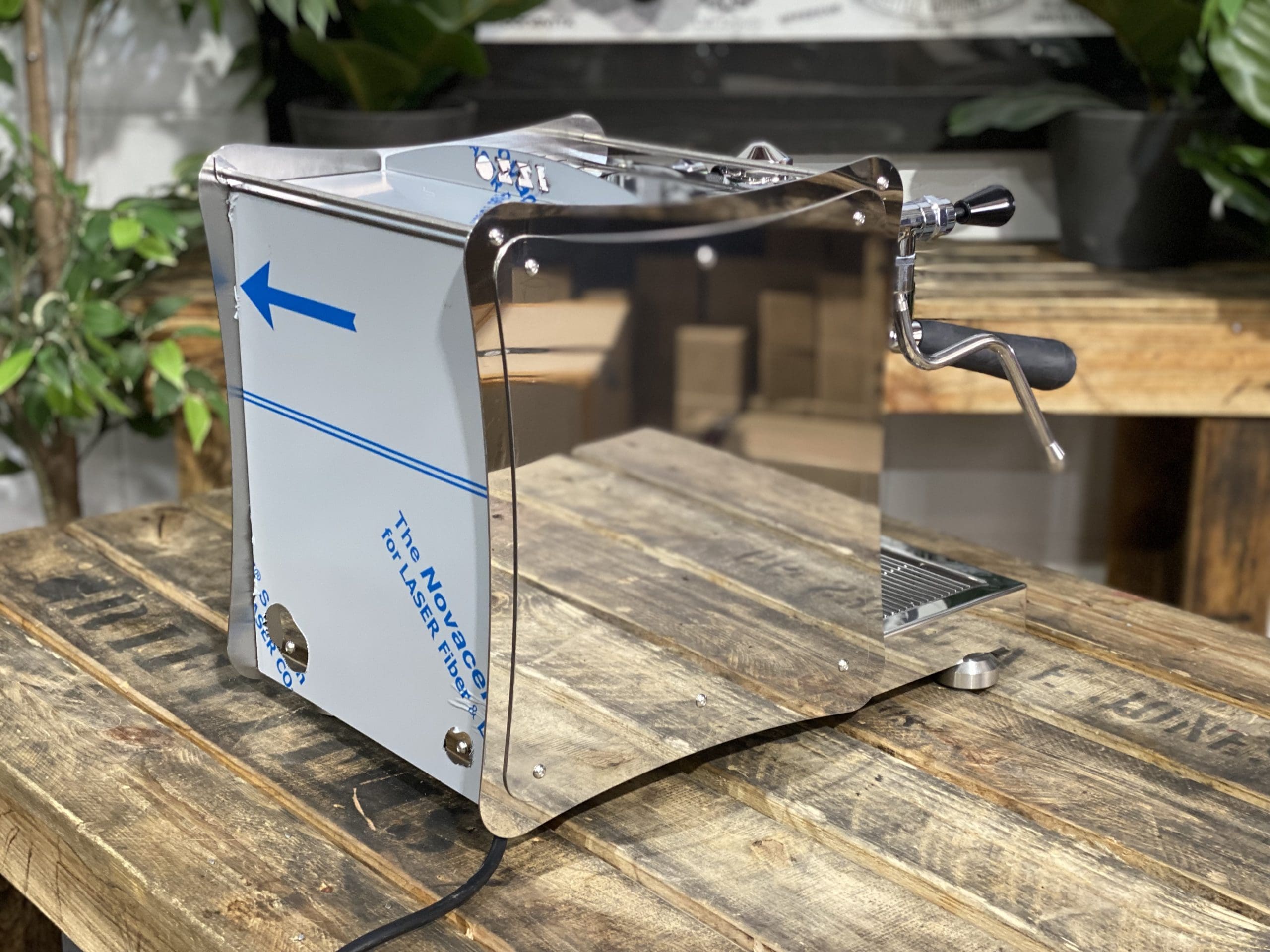 Izzo Vivi Flat - 1 Group Commercial Espresso Machine - Stainless
