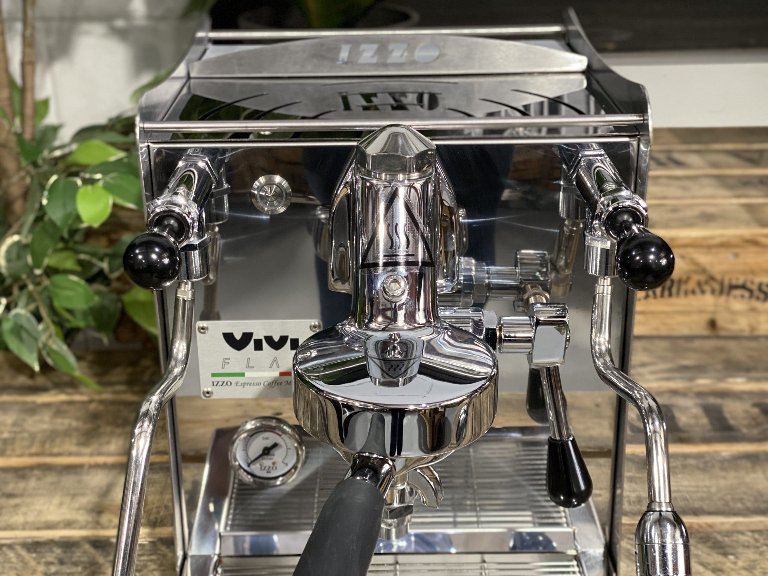 Izzo Vivi Flat - 1 Group Commercial Espresso Machine - Stainless