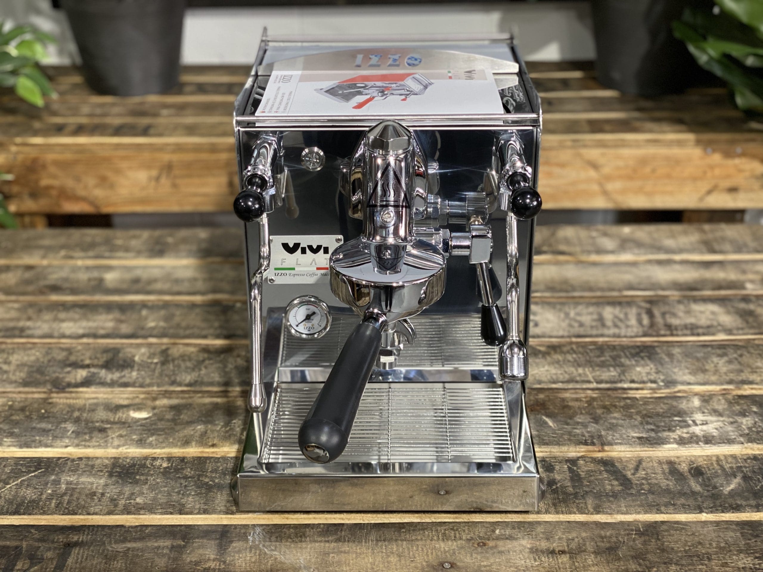 Izzo Vivi Flat - 1 Group Commercial Espresso Machine - White