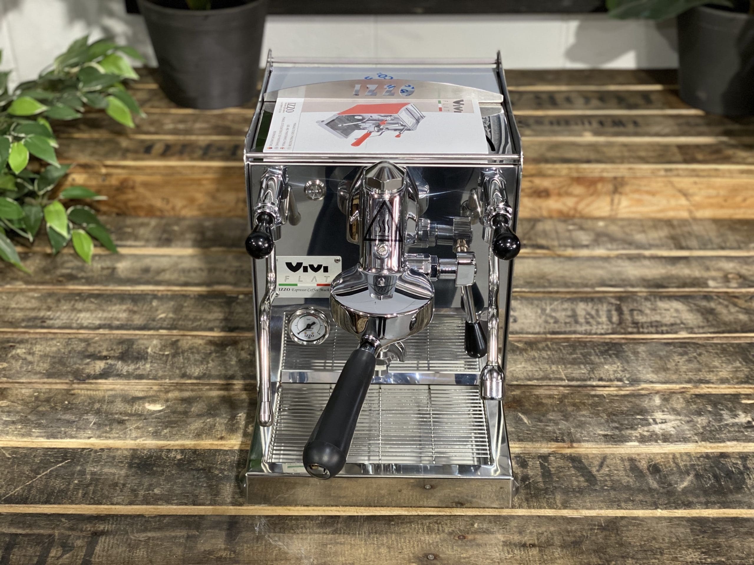 Izzo Vivi Flat - 1 Group Commercial Espresso Machine - White
