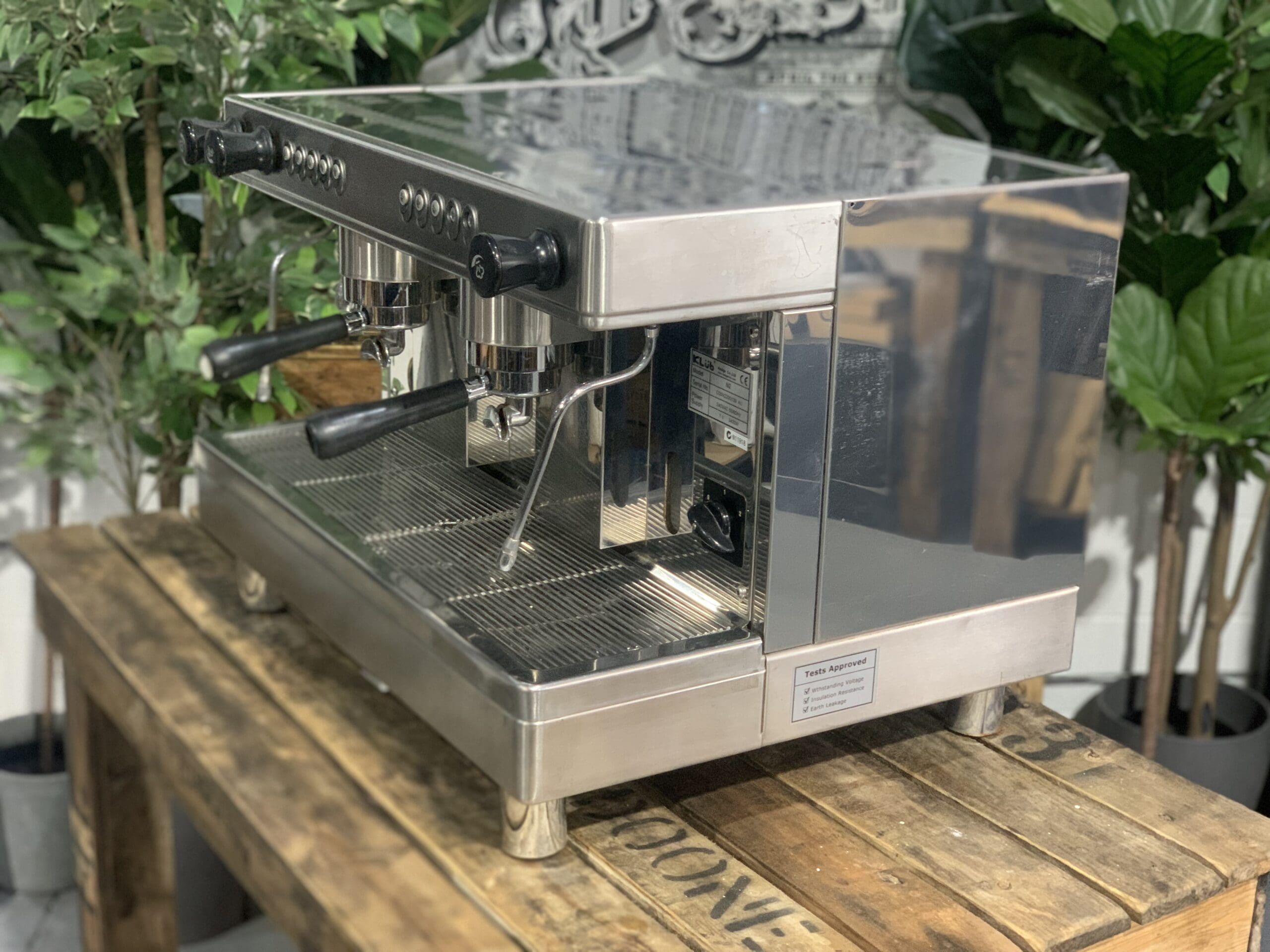 Klub N2 - 2 Group Commercial Espresso Machine - Stainless Steel
