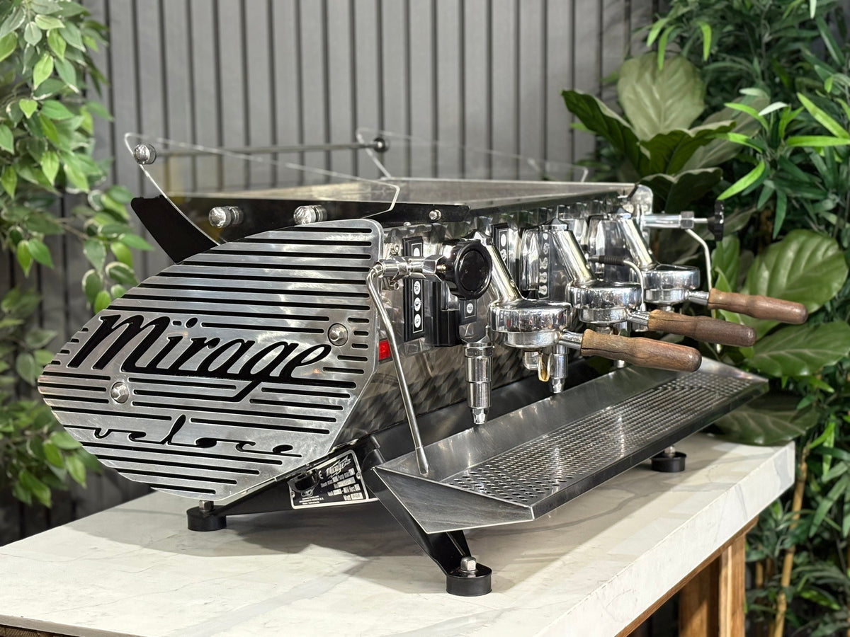 Kees Van Der Westen Mirage Arte Veloce Triplette - - 3 Group Commercial Espresso Machine - Commercial - Timber Handles
