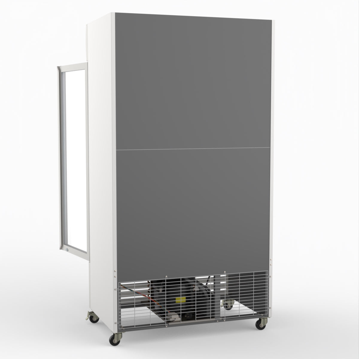 Thermaster 1000L Two Glass Door Colourbond Upright Drink Fridge White LG-1000P