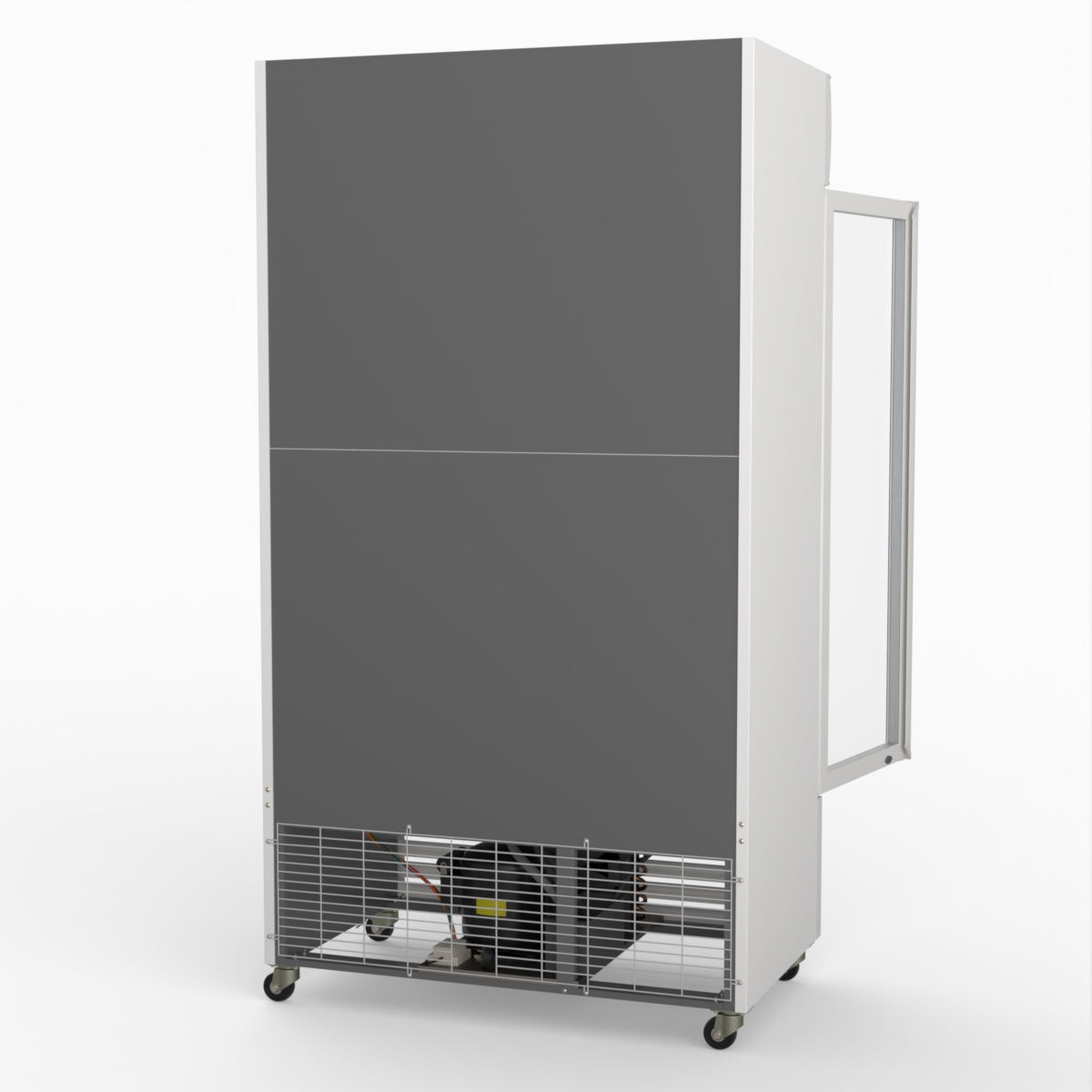 Thermaster 1000L Two Glass Door Colourbond Upright Drink Fridge White LG-1000P