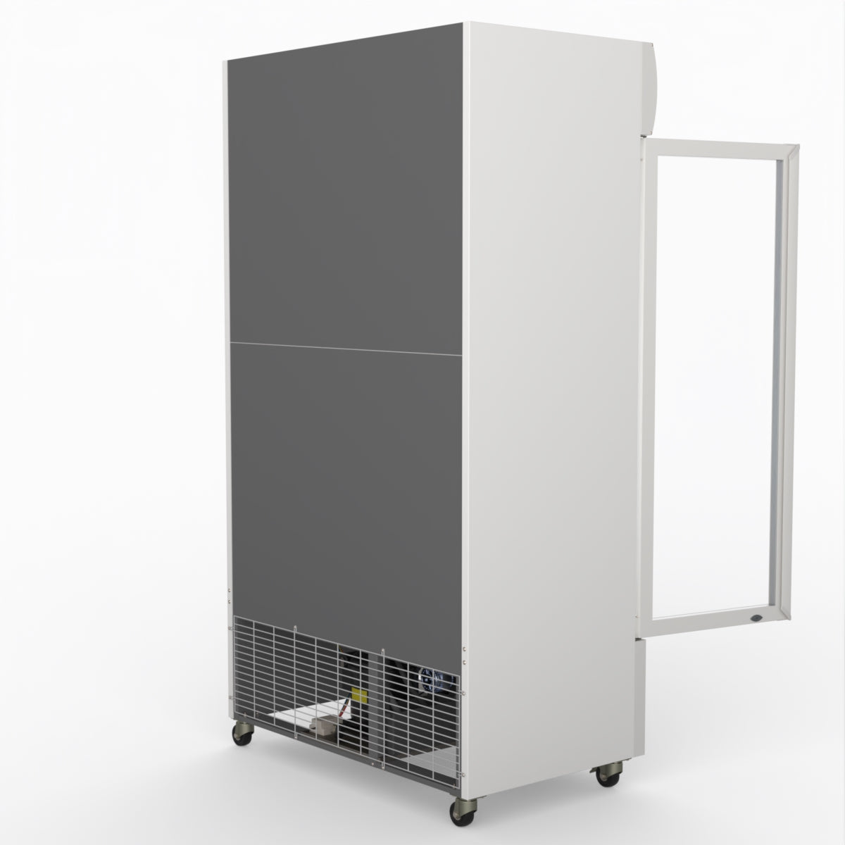 Thermaster 1000L Two Glass Door Colourbond Upright Drink Fridge White LG-1000P