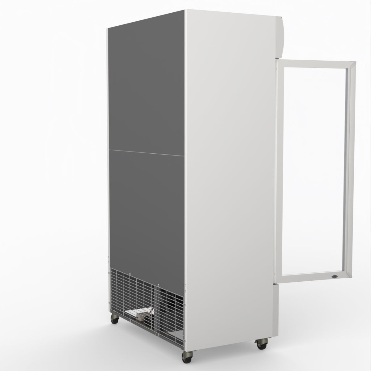 Thermaster 1000L Two Glass Door Colourbond Upright Drink Fridge White LG-1000P