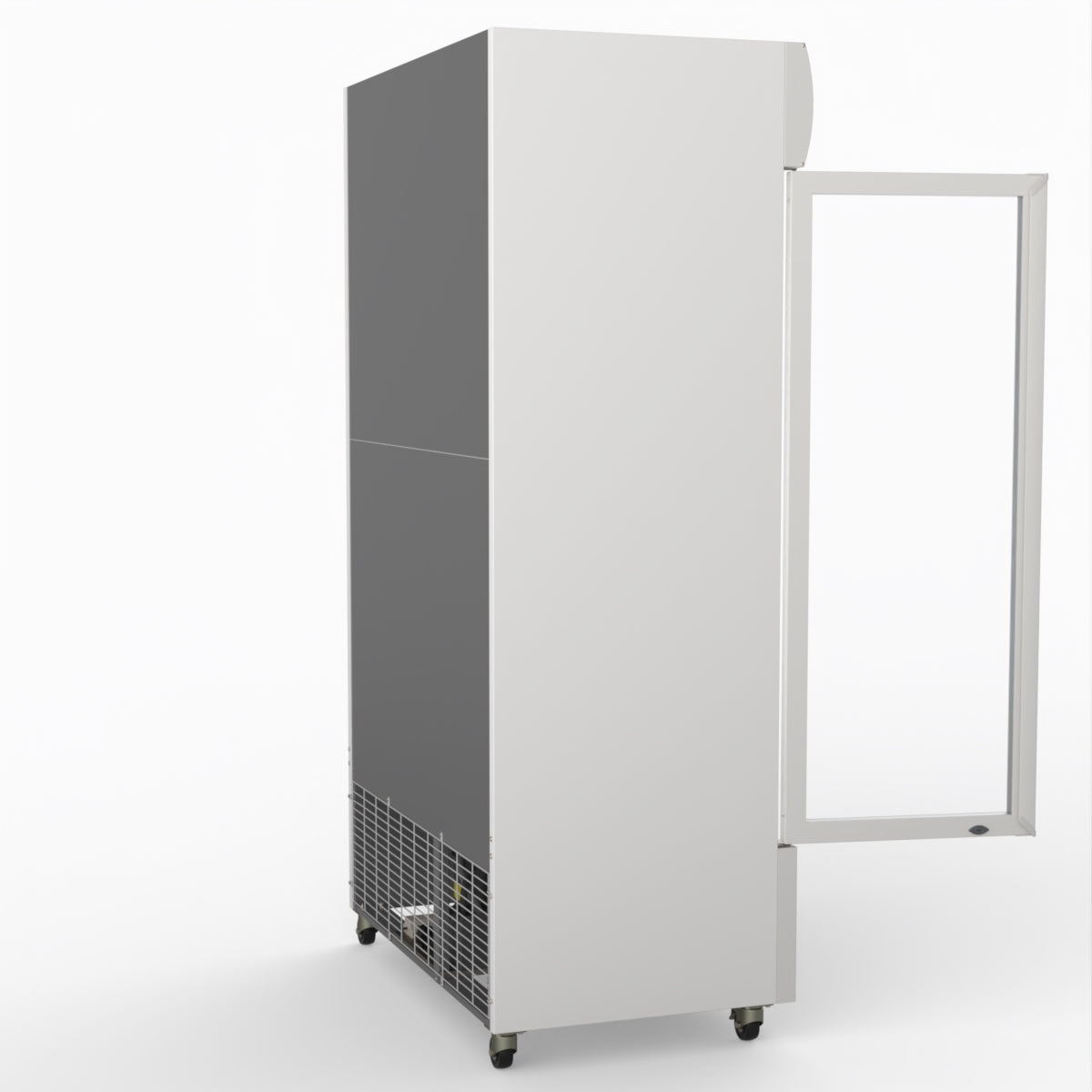 Thermaster 1000L Two Glass Door Colourbond Upright Drink Fridge White LG-1000P
