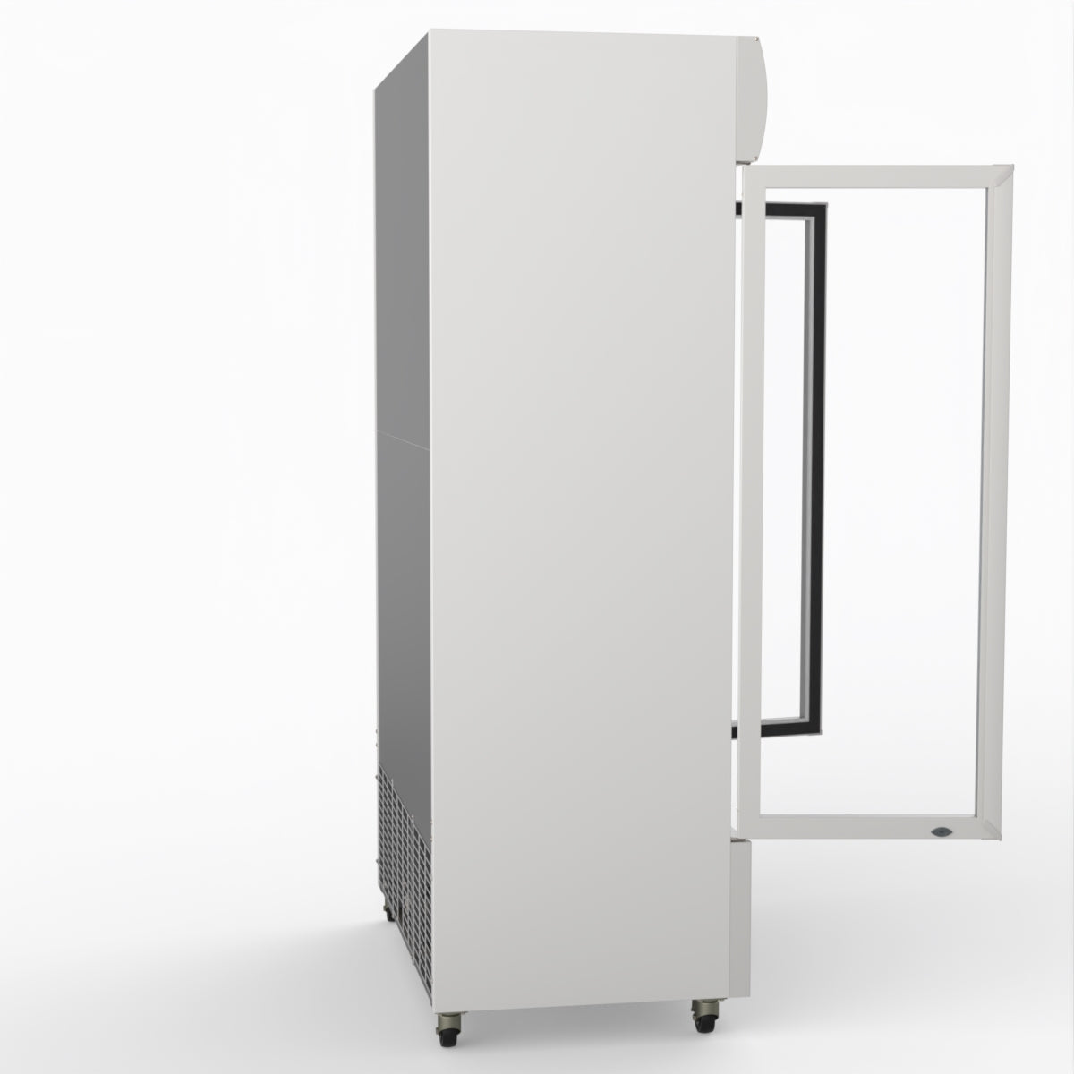Thermaster 1000L Two Glass Door Colourbond Upright Drink Fridge White LG-1000P