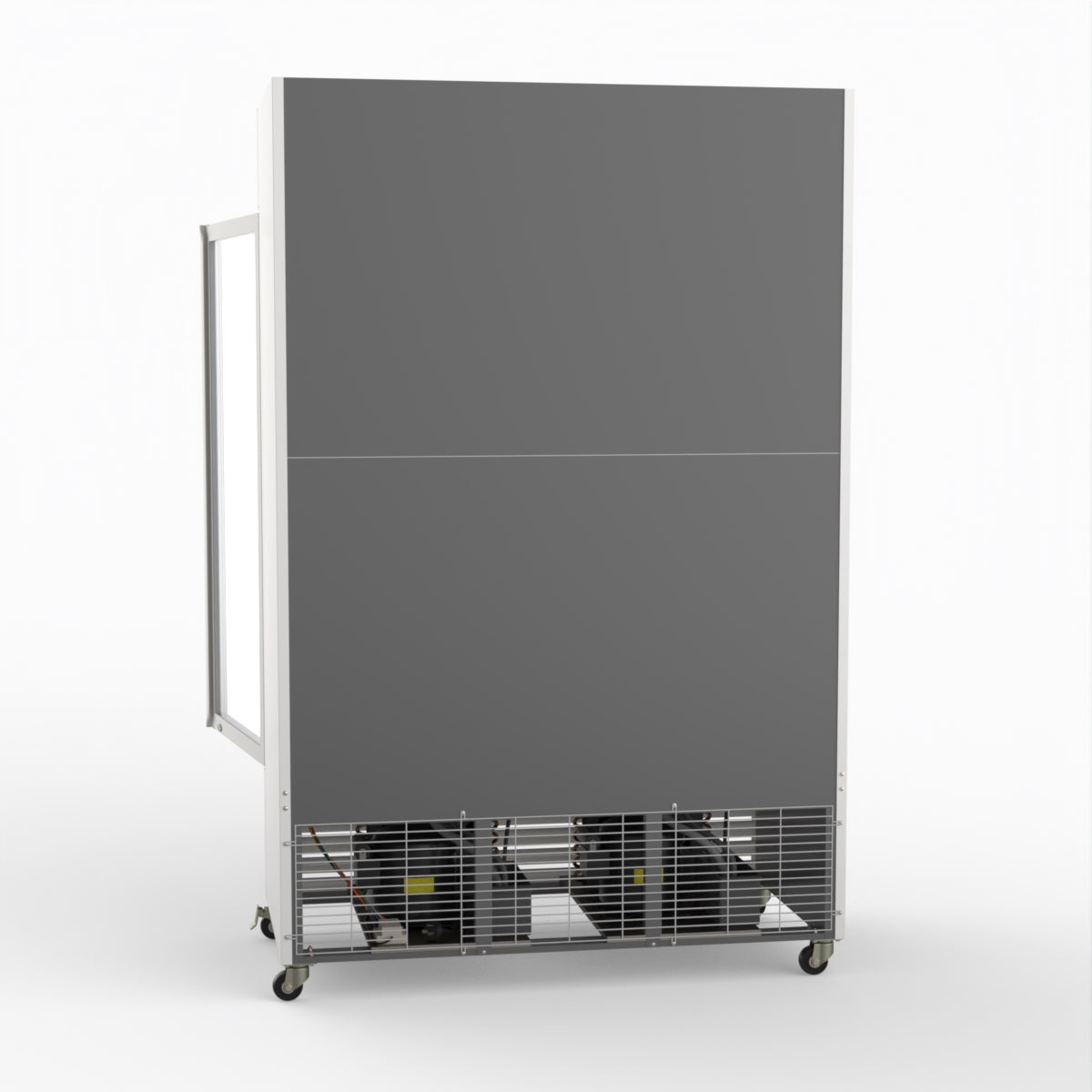 Thermaster 1200L Two Glass Door Colourbond Upright Drink Fridge White LG-1200P