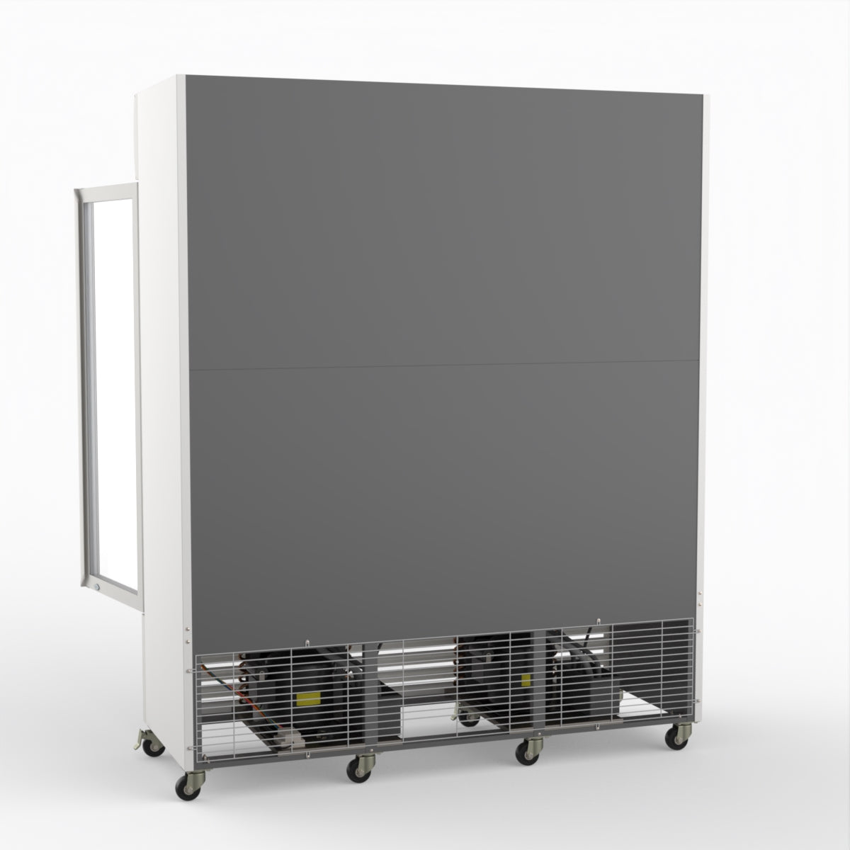 Thermaster 1200L 3 Glass Door Colourbond Upright Drink Fridge White LG-1203P