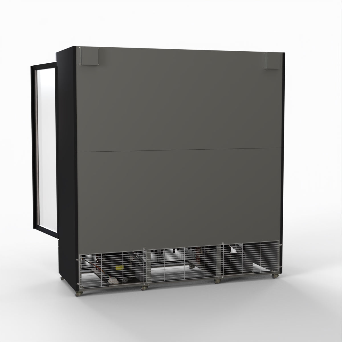 Thermaster 1500L 3 Door Supermarket Freezer Black LG-1500BGBMF