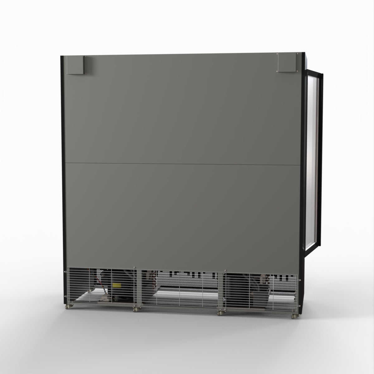 Thermaster 1500L 3 Door Supermarket Freezer Black LG-1500BGBMF