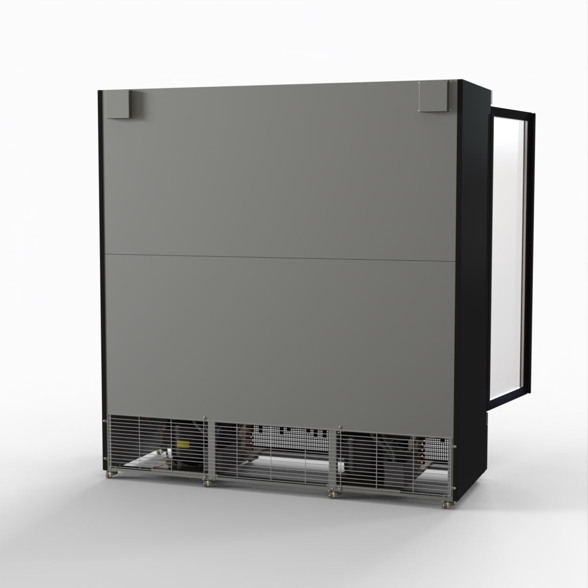 Thermaster 1500L 3 Door Supermarket Freezer Black LG-1500BGBMF
