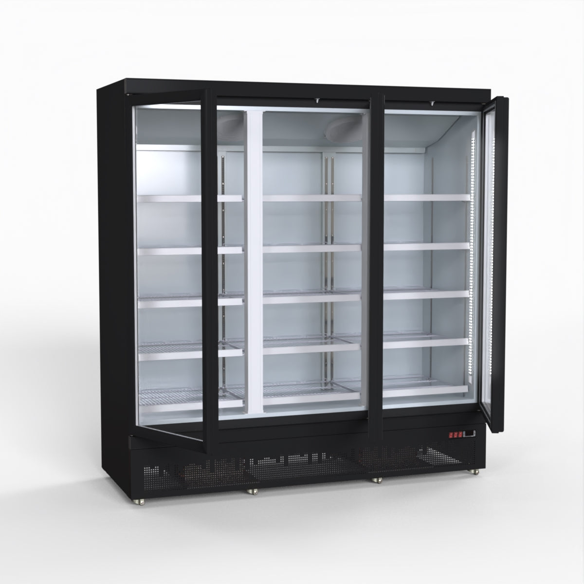 Thermaster 1500L 3 Door Supermarket Fridge Stainless LG-1500BGBM