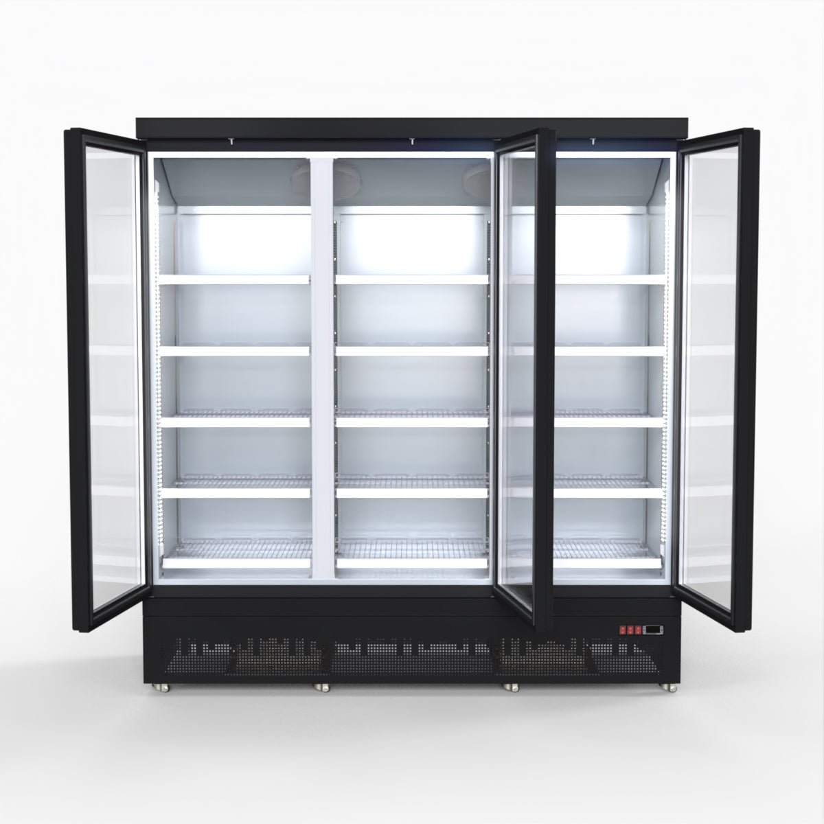 Thermaster 1500L 3 Door Supermarket Fridge Stainless LG-1500BGBM