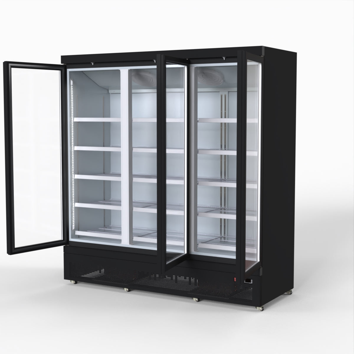 Thermaster 1500L 3 Door Supermarket Fridge Stainless LG-1500BGBM