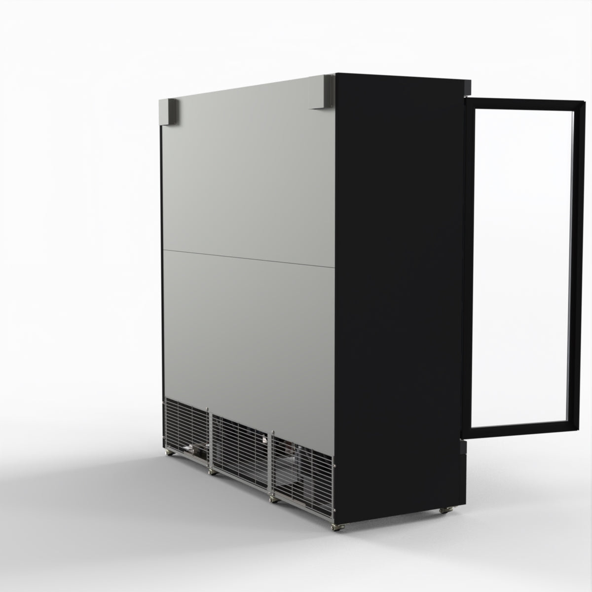 Thermaster 1500L 3 Door Supermarket Fridge Stainless LG-1500BGBM