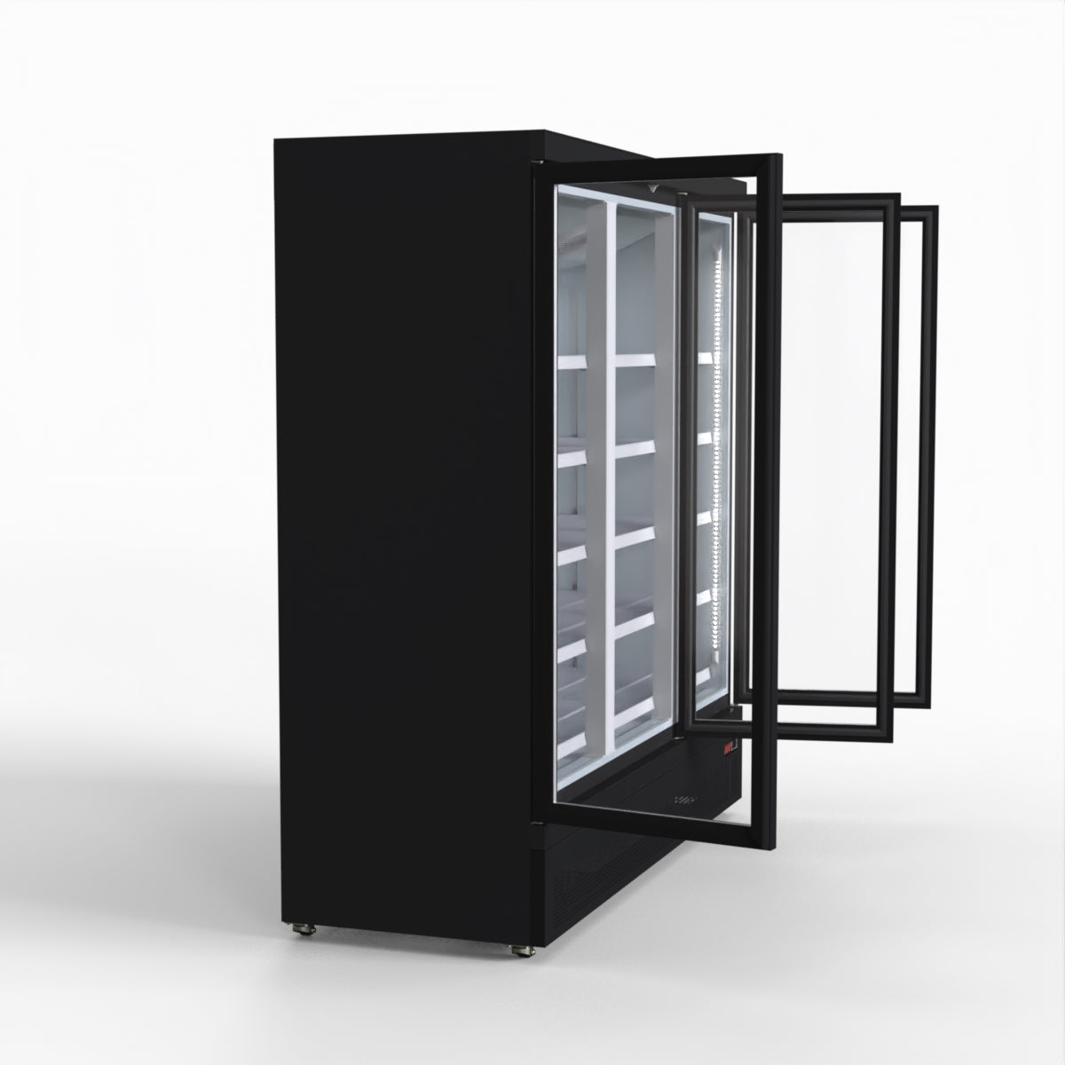 Thermaster 1500L 3 Door Supermarket Fridge Stainless LG-1500BGBM
